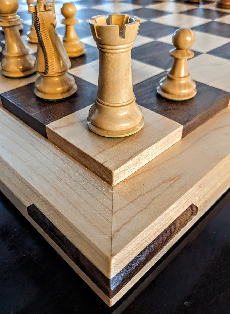Jeux D'Échecs En Bois Sans Pièces Jeu D'Échecs Chinois Pliant Classique Jeux D'Échecs En Bois Sans Pièces Jeu D'Échecs Chinois Pliant Classique